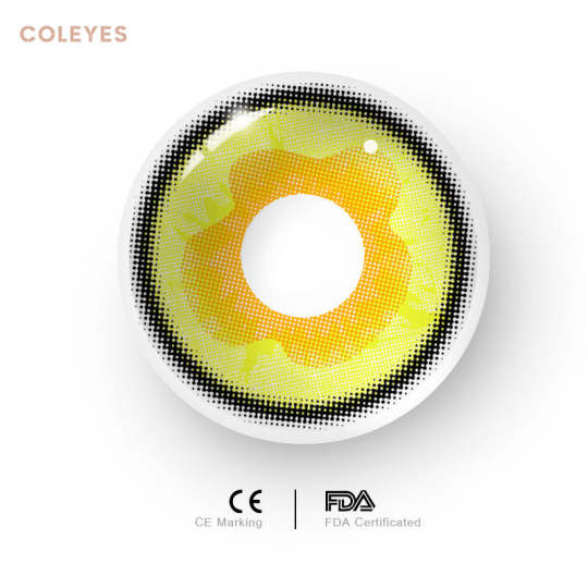 Buy Yellow Contacts Cheap Yellow Eye Contacts Colored Lenses