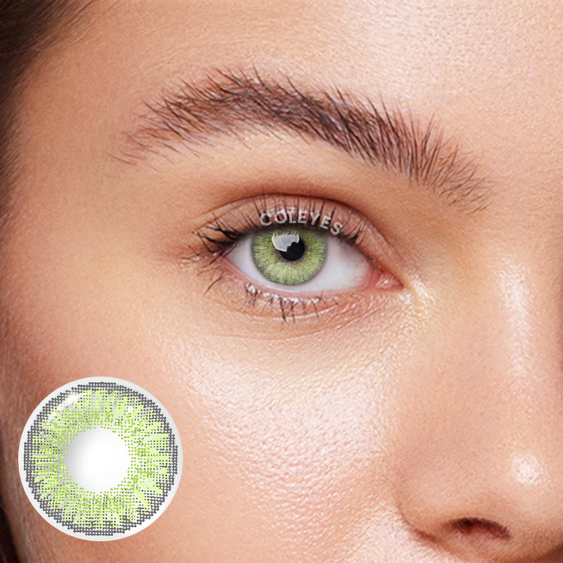 60+ Realistic Green Colored Contacts