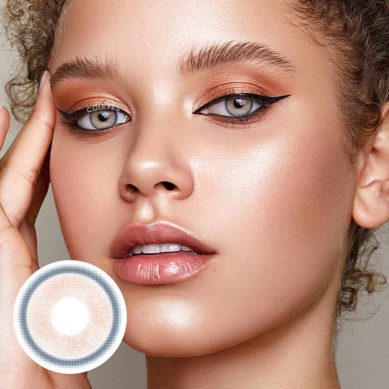 Coleyes Genshin Moon Grey Yearly Prescription Colored Contacts