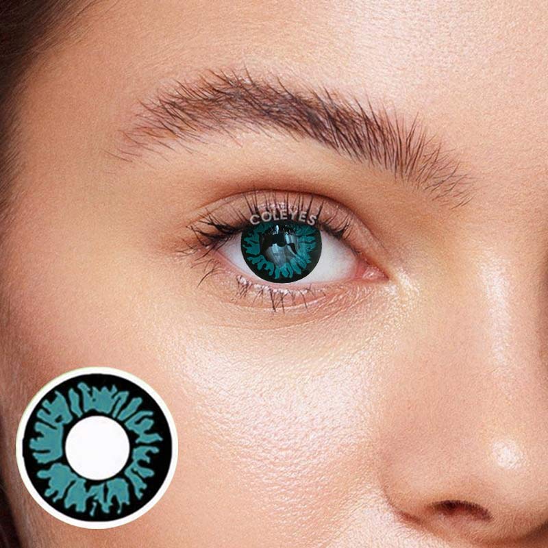 Coleyes Aquatic Green Yearly Colored Contacts-Coleyes