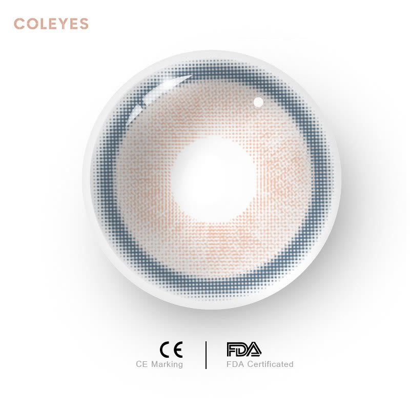 Coleyes Genshin Moon Grey Yearly Prescription Colored Contacts