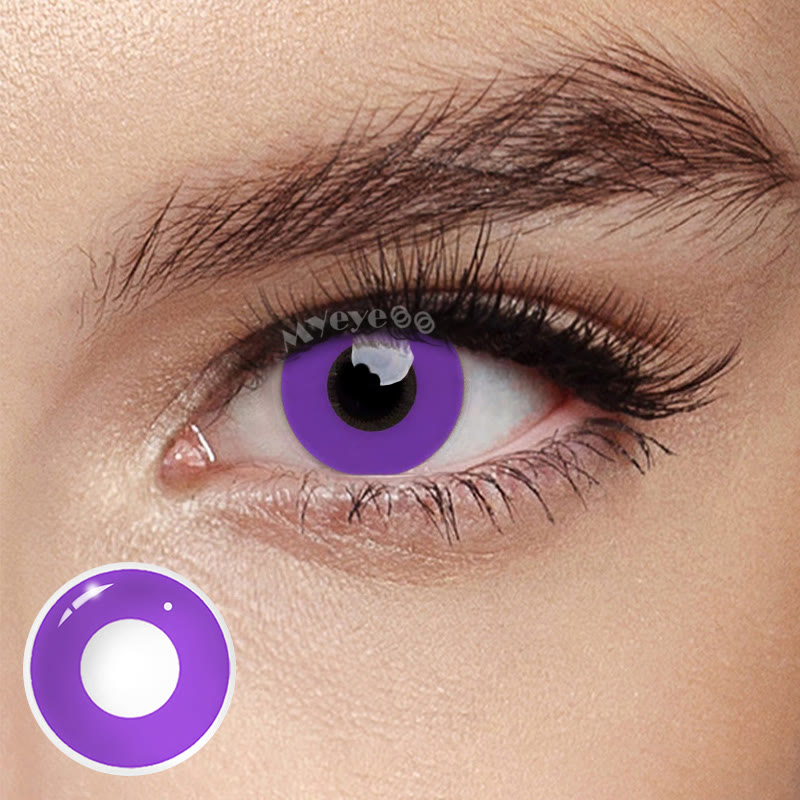 MYEYEBB Violet Block Cosplay Colored Contact Lenses-MYEYEBB
