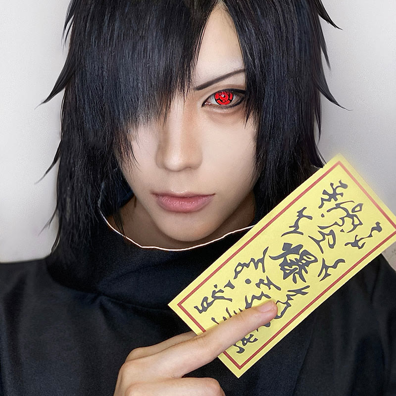 MYEYEBB Blind Syaringan Cosplay Colored Contact Lenses-MYEYEBB