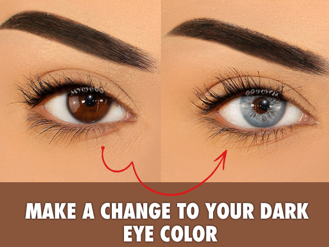 Colored Contacts for Dark Eyes – Reasons to Change Your Eye Color-MYEYEBB