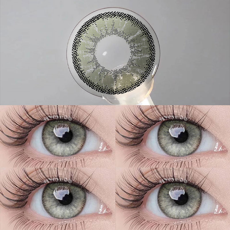 MYEYEBB Magic Hour II Vika Grey Colored Contact Lenses