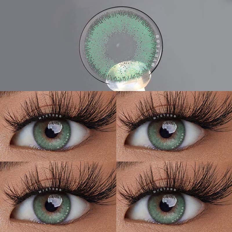MYEYEBB European Green Colored Contact Lenses-MYEYEBB