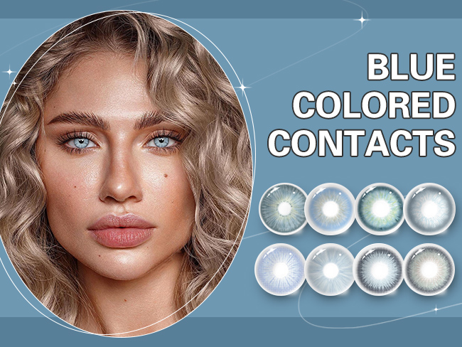 A Comprehensive Guide On Buying Blue Colored Contacts