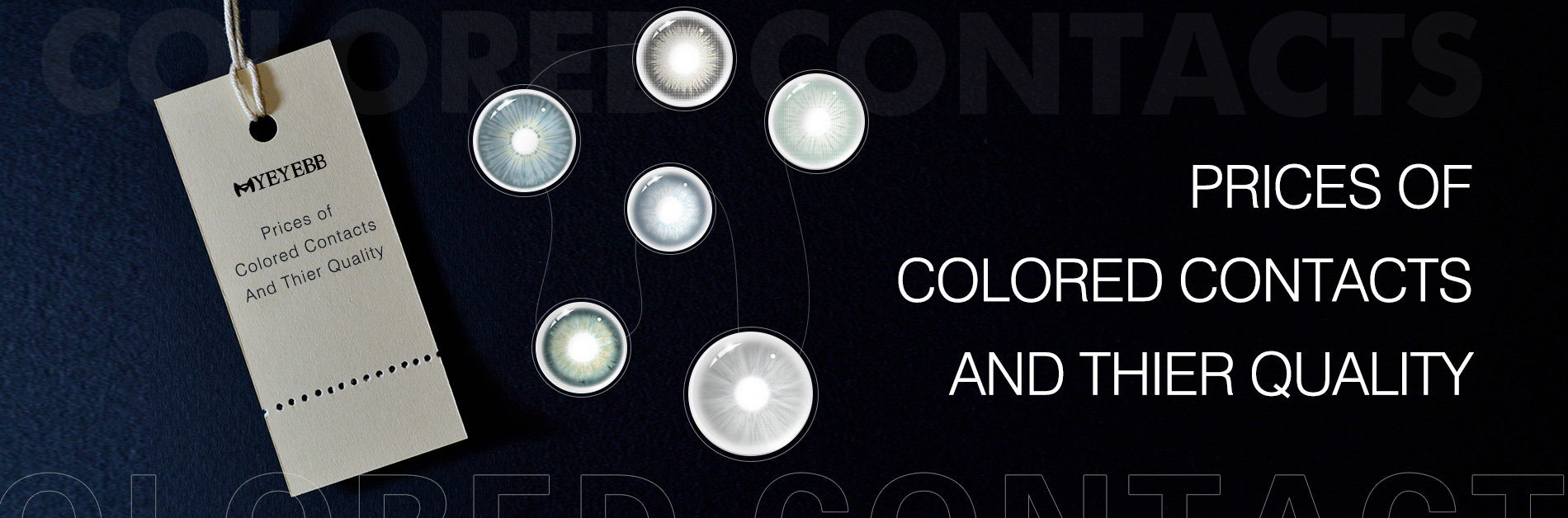 myeyebb Varies Price of Colored Contacts and Their Quality