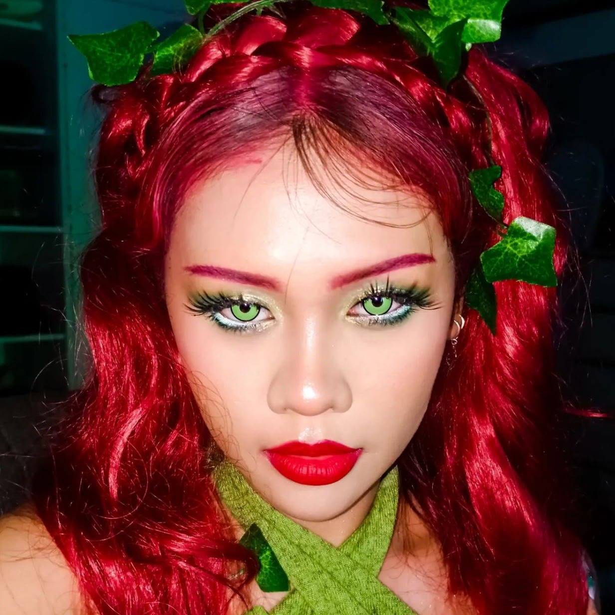 MYEYEBB Kanroji Mitsuri Prescription Cosplay Colored Contact Lenses