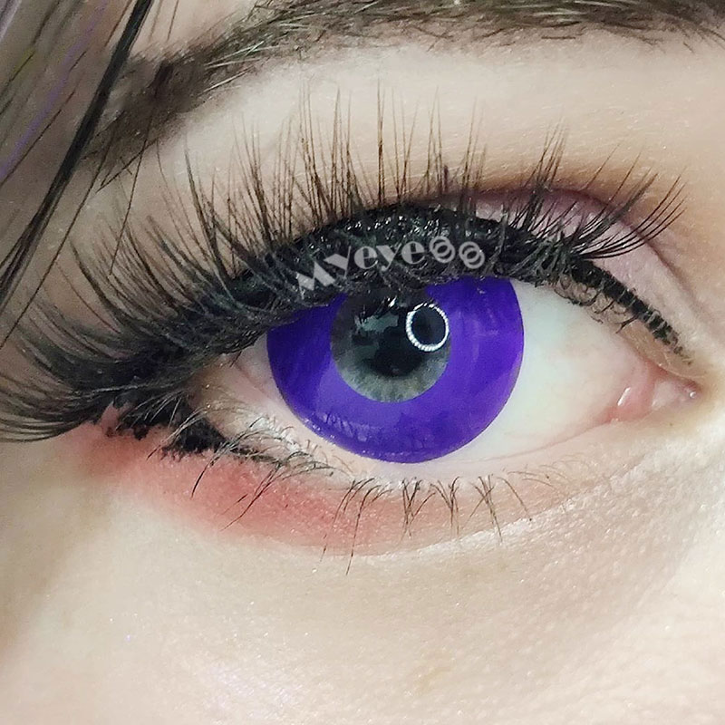 MYEYEBB Violet Block Cosplay Colored Contact Lenses-MYEYEBB