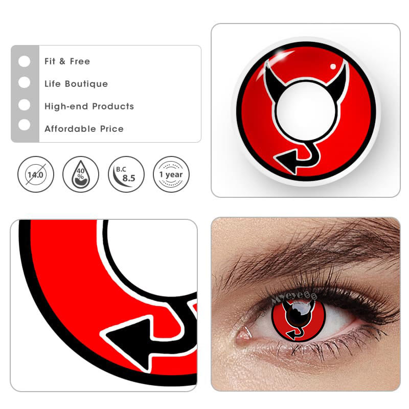 MYEYEBB Elf Prescription Cosplay Colored Contact Lenses -MYEYEBB
