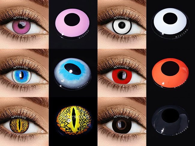All About Colored Contact Lenses for Cosplay-MYEYEBB