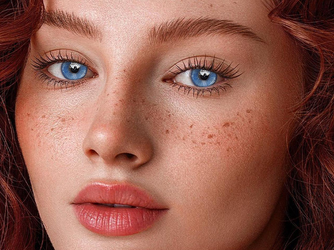 Blue Colored Contact Lenses-Easy, Afforable-MYEYEBB