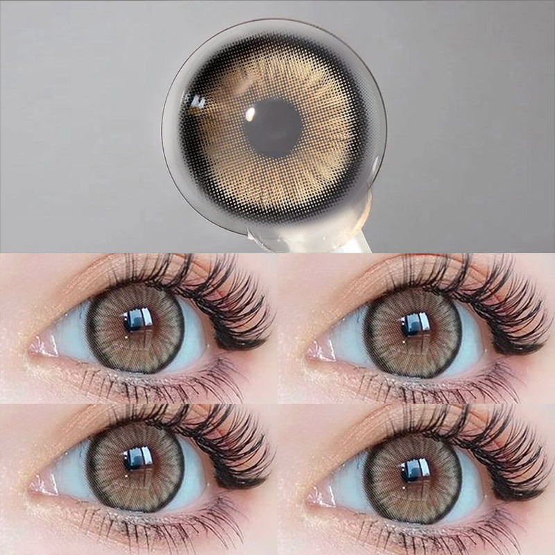 Myeyebb Norko Brown Prescription Colored Contact Lenses 