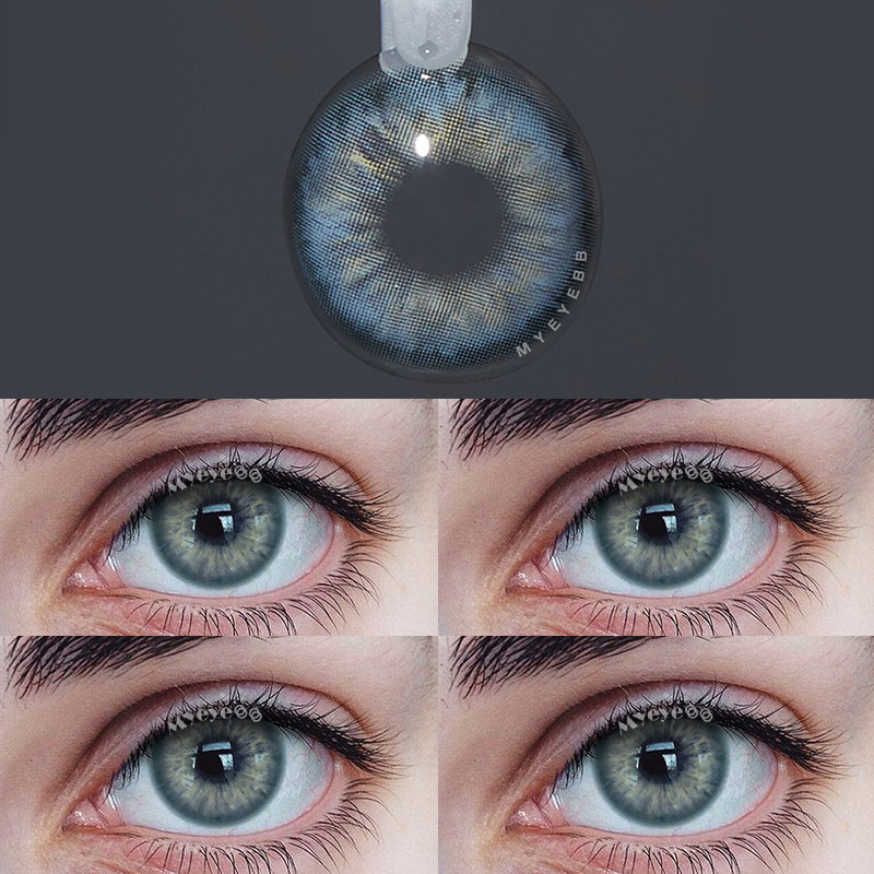 MYEYEBB Aegean Sea II Grey Colored Contact Lenses