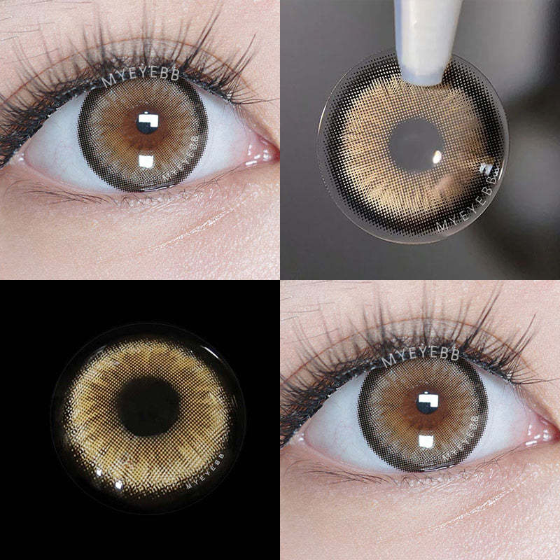 MYEYEBB Norko Brown Colored Contact Lenses