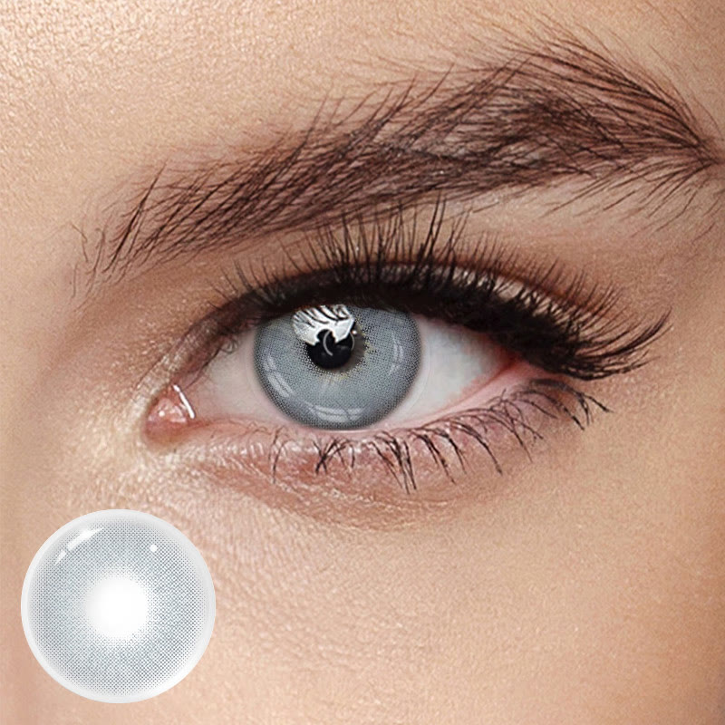 MYEYEBB Queen Grey Colored Contact Lenses