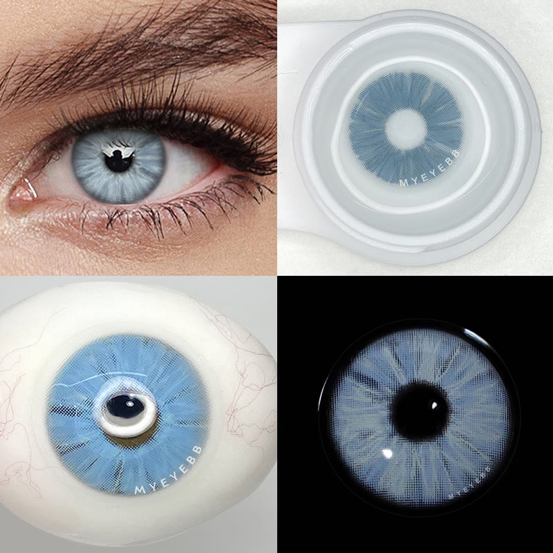 Myeyebb Meta Blue Men Colored Contact Lenses 5080