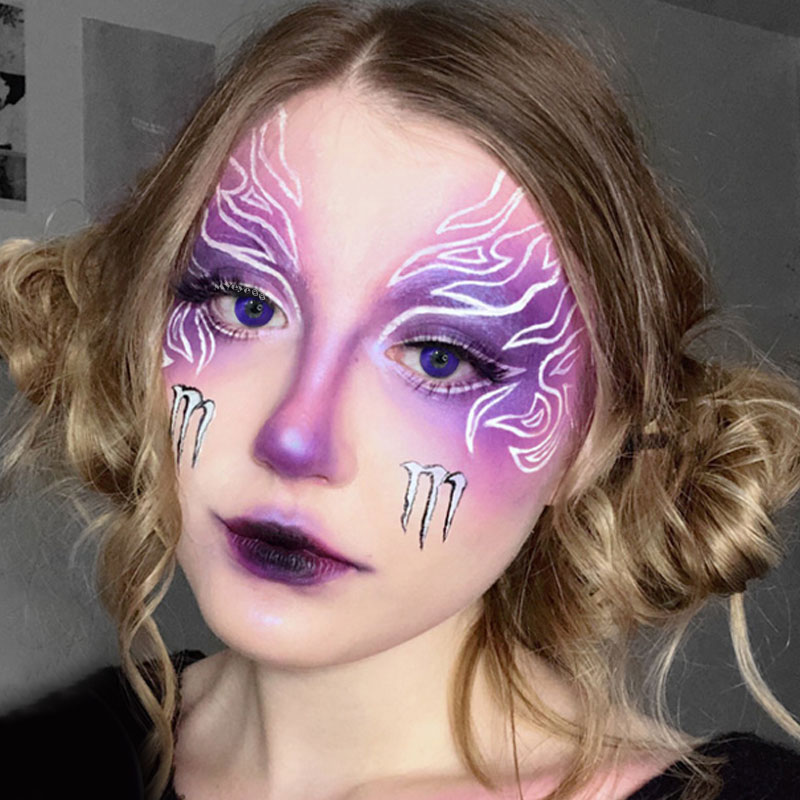 MYEYEBB Violet Block Cosplay Colored Contact Lenses-MYEYEBB