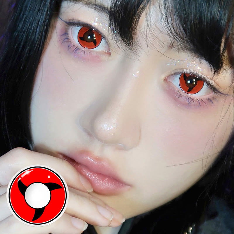 MYEYEBB Sharingan Cosplay Colored Contact Lenses-MYEYEBB