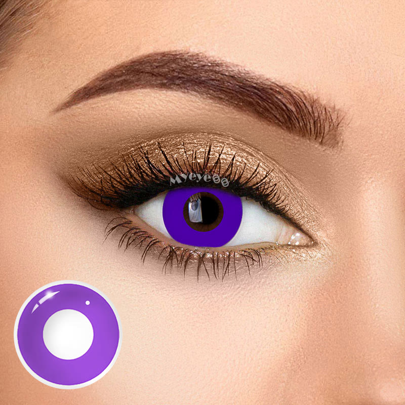 MYEYEBB Violet Block Cosplay Colored Contact Lenses-MYEYEBB