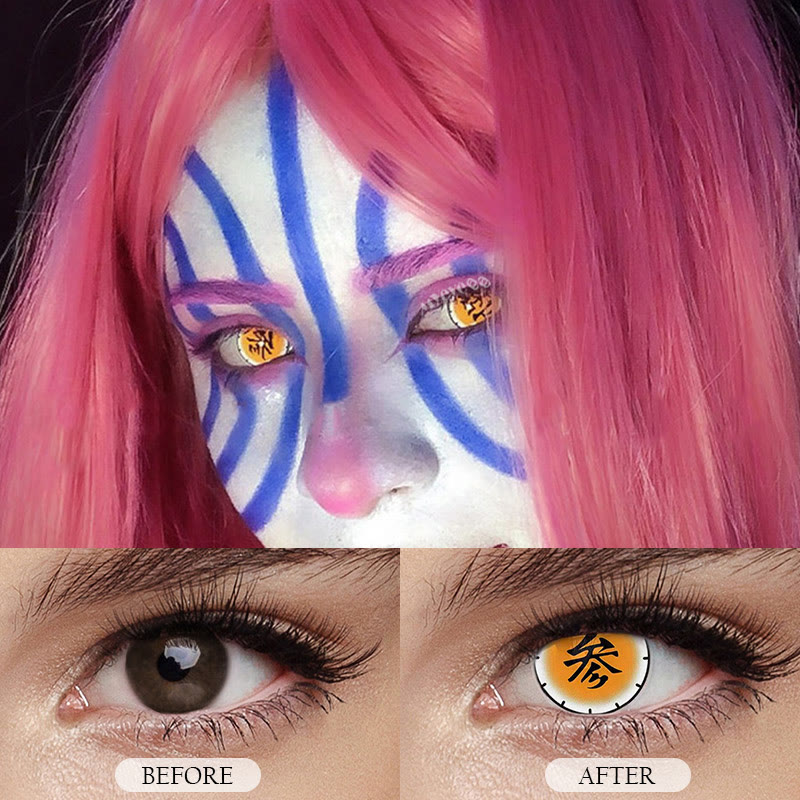 MYEYEBB Blind Akaza Cosplay Colored Contact Lenses-MYEYEBB