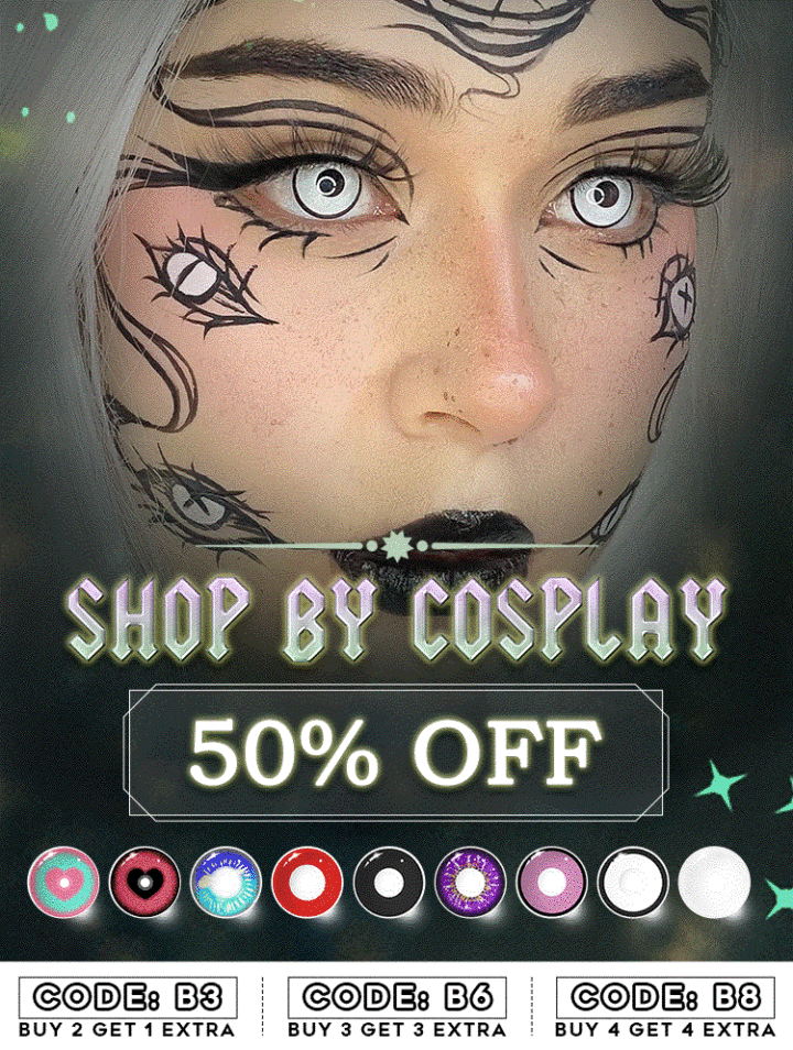 Buy Best Cosplay Contacts Online FDA Approved Cosplay Contacts