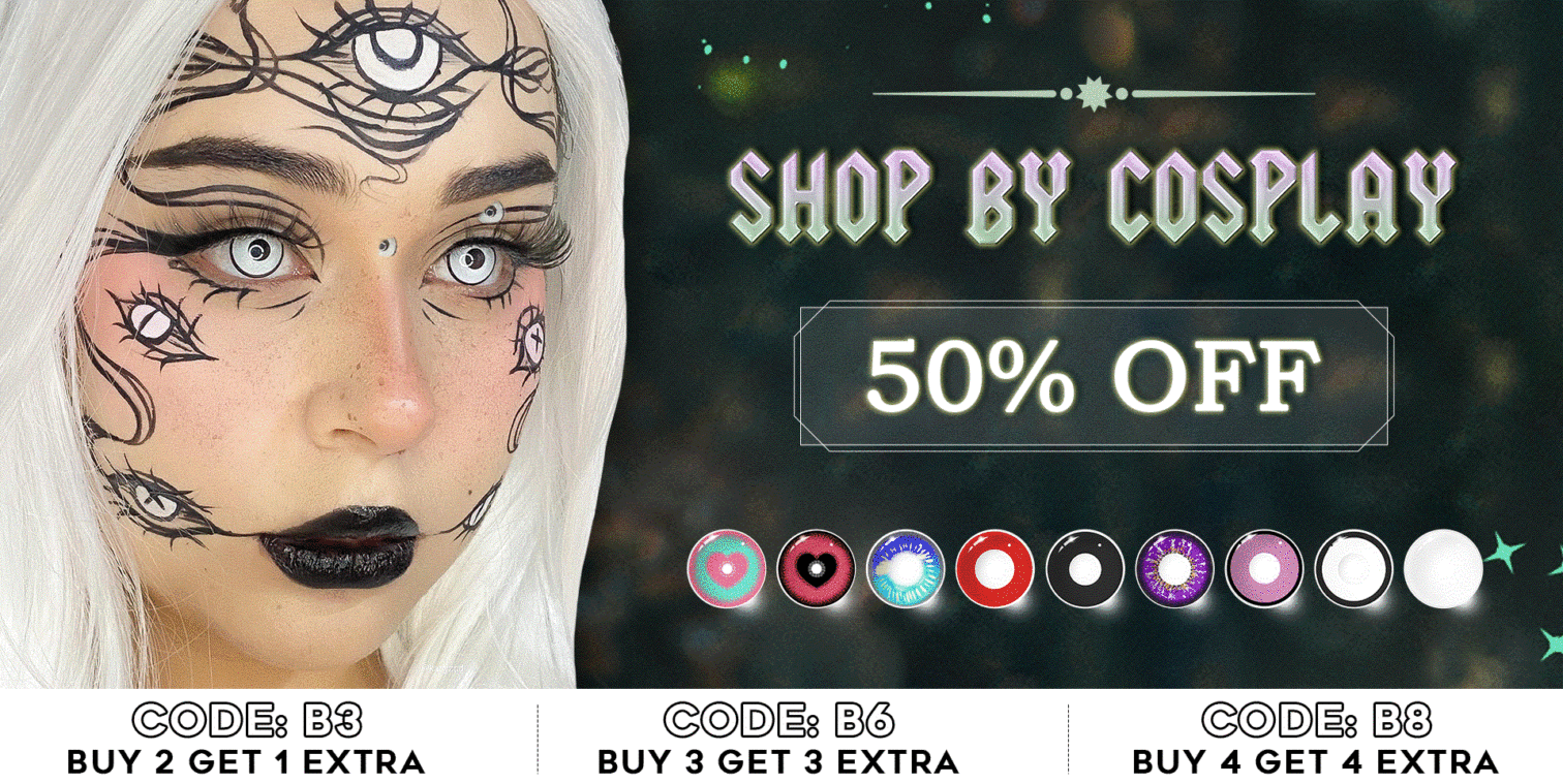 50 OFF Halloween Colored Contacts