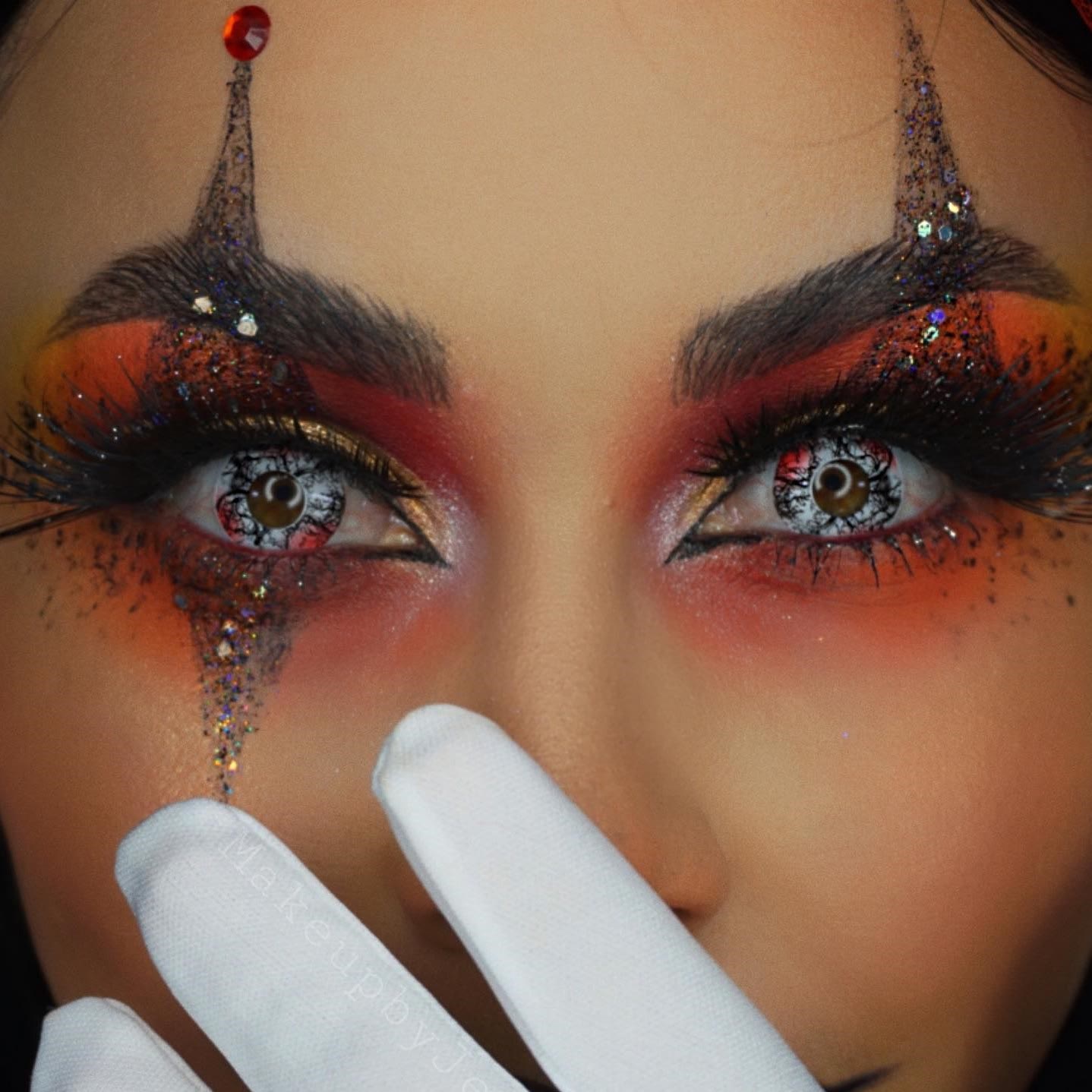 MYEYEBB Demon Cosplay Colored Contact Lenses-MYEYEBB