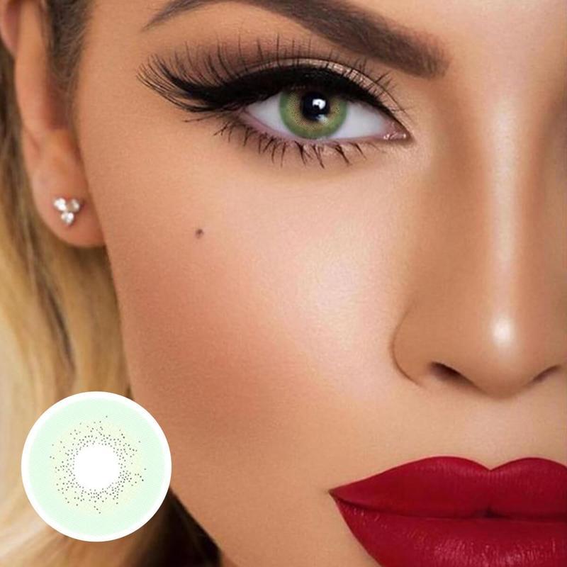 MYEYEBB Ocean Green Colored Contact Lenses-MYEYEBB
