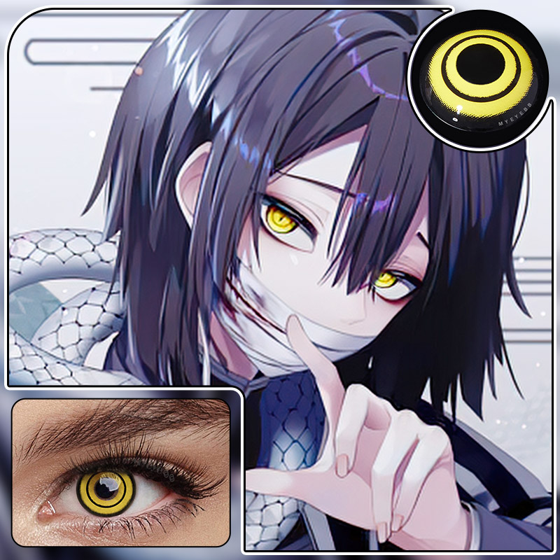 MYEYEBB Demon Slayer Cosplay Colored Contact Lenses -MYEYEBB