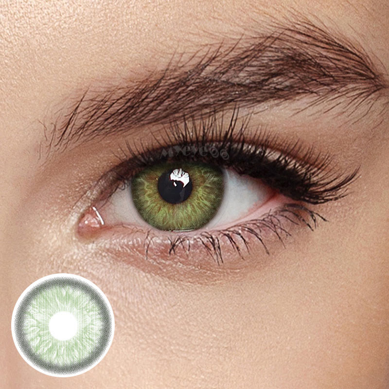 MYEYEBB Nordic DNA Green Colored Contact Lenses