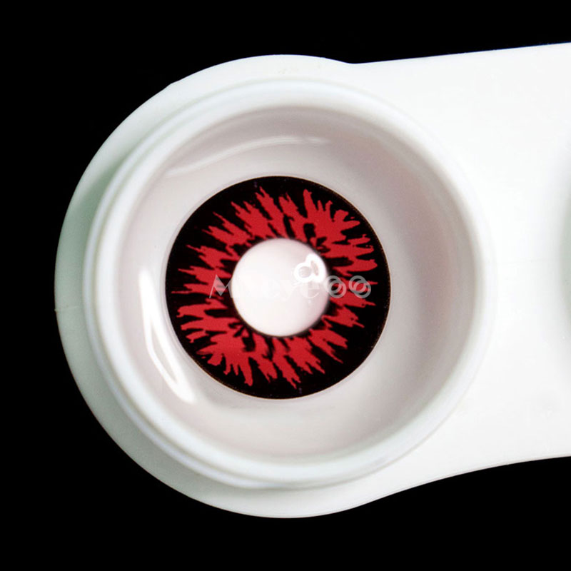 MYEYEBB Enchanted Black Cosplay Colored Contact Lenses-MYEYEBB