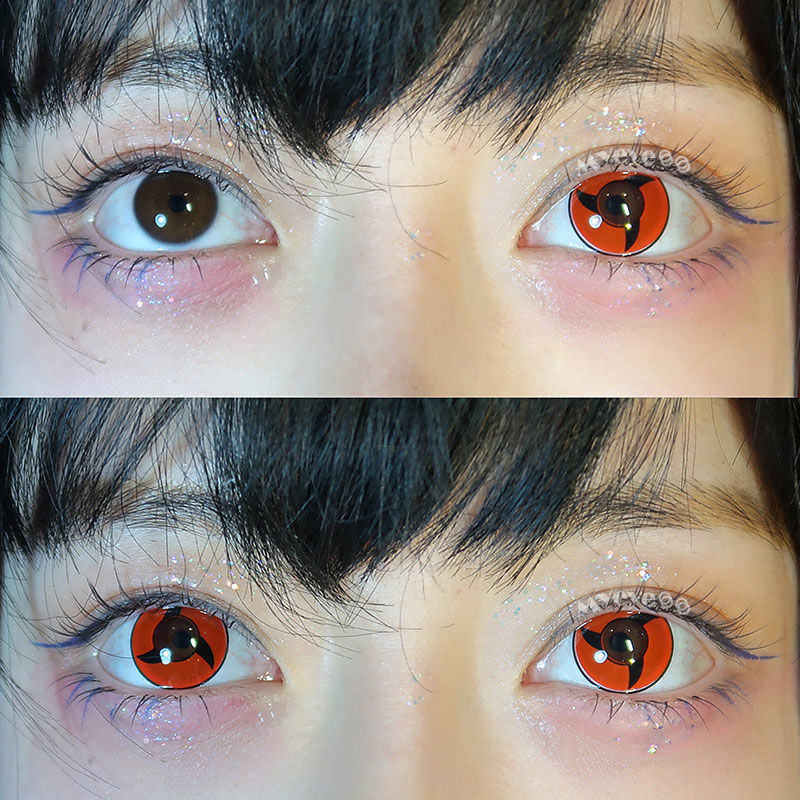 MYEYEBB Sharingan Cosplay Colored Contact Lenses-MYEYEBB