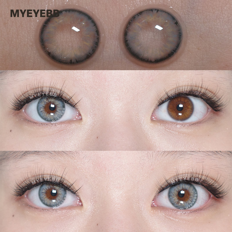 MYEYEBB Aegean Sea II Grey Colored Contact Lenses