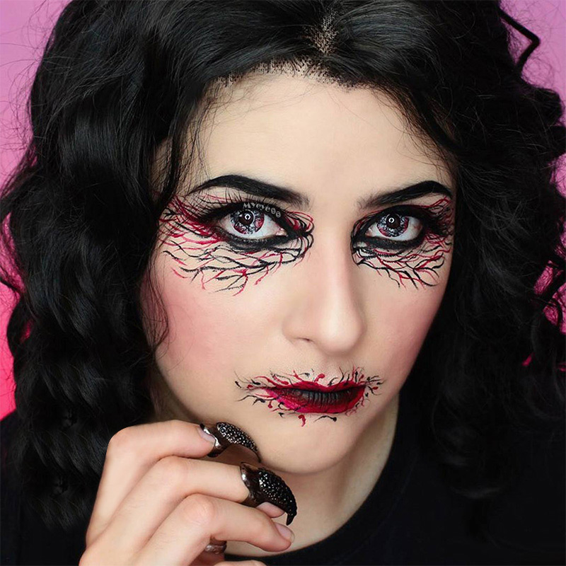 MYEYEBB Demon Cosplay Colored Contact Lenses-MYEYEBB