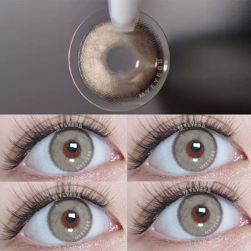 MYEYEBB Silvana Grey Colored Contact Lenses