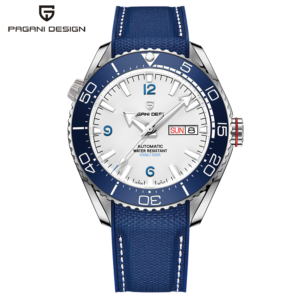 PAGANI DESIGN Seamaster Luxury Sapphire Glass Mechanical Watch