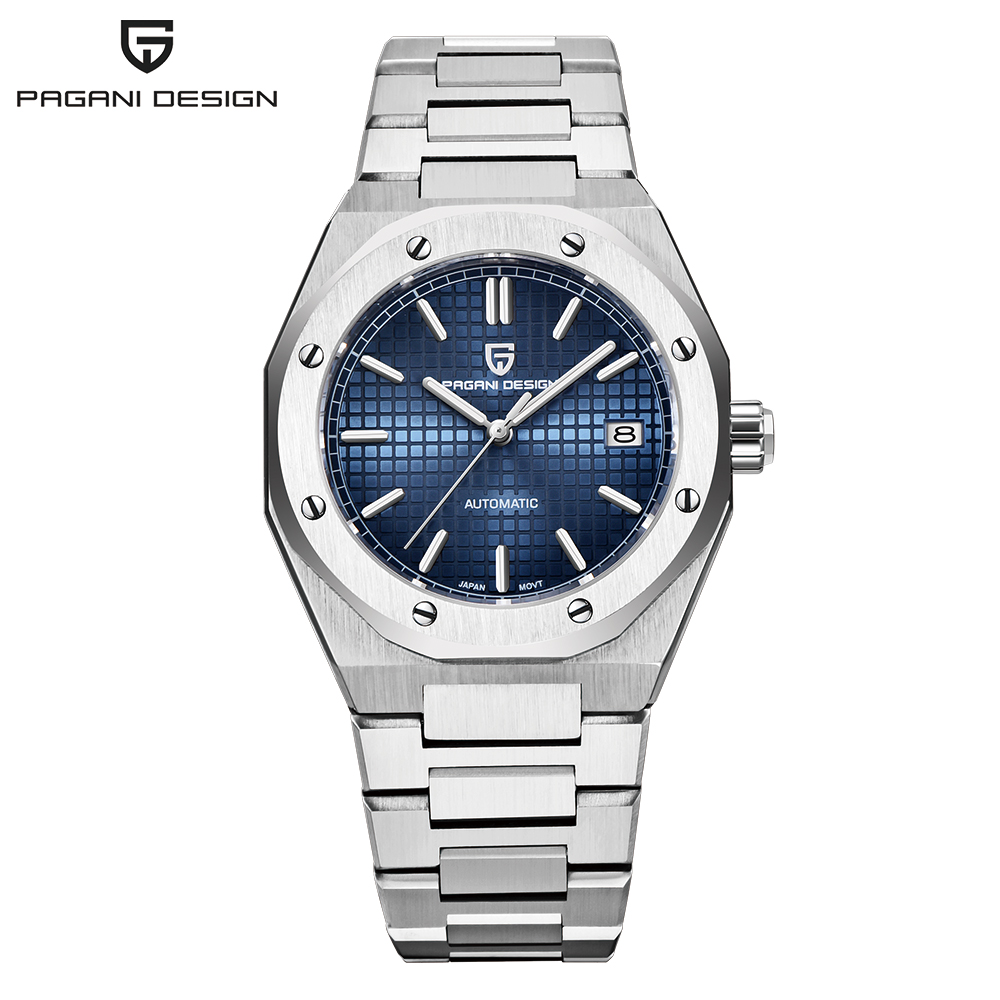 PAGANI DESIGN Waterproof 100M Men's Automatic Watch Luxury Business Sapphire Glass Mechanical Watches