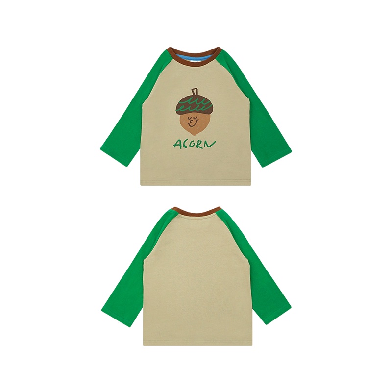 Iris kids iks080203  autumn green nut shirt