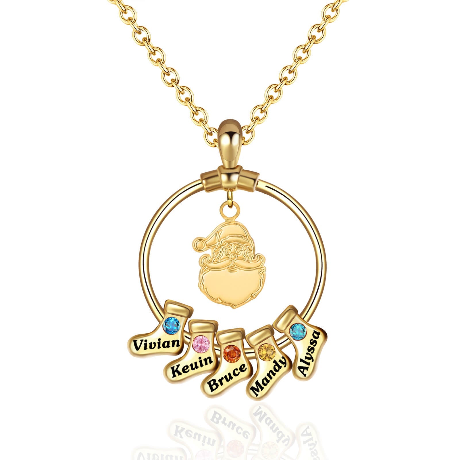 Family birthstone necklace Mothers necklace Friends Necklace Birthstone necklace Personalized gift Necklace Sieraden Kettingen Bedelkettingen Mother's Day gift 