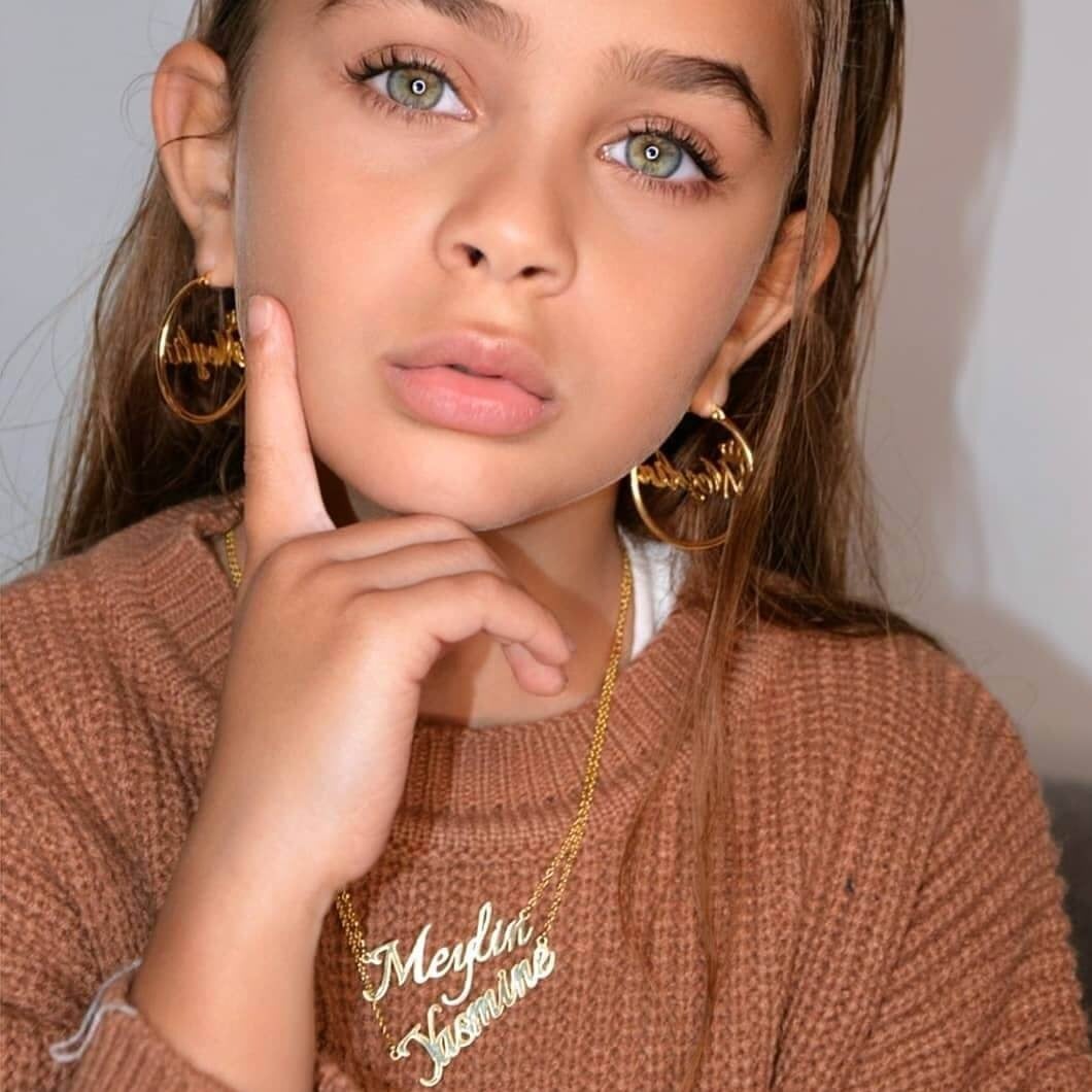 Gold Plated Personalized Two Names Layered Necklace-silviax
