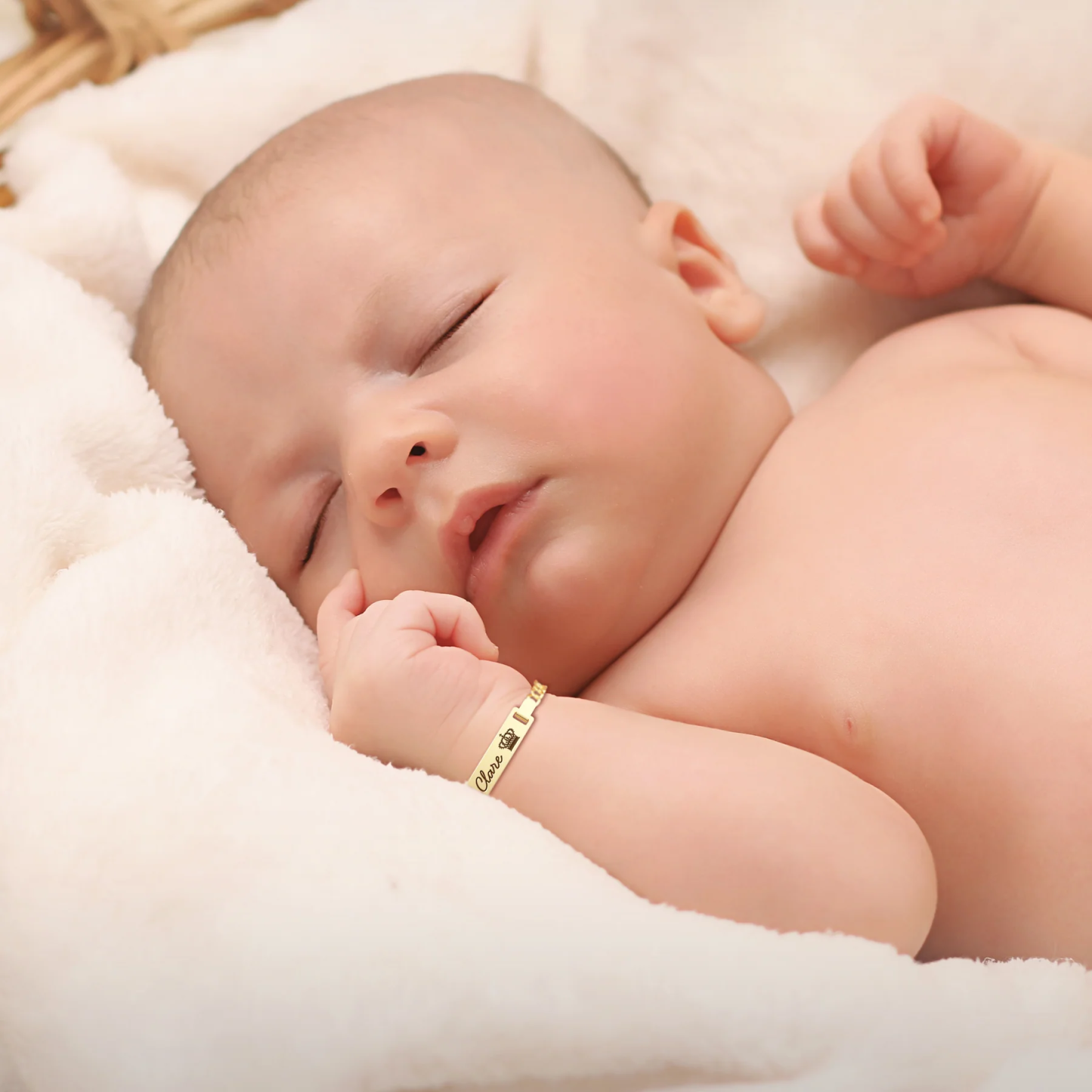 Baby Kids Heart With Name Customized Gold Plated Name ID Bracelet-silviax
