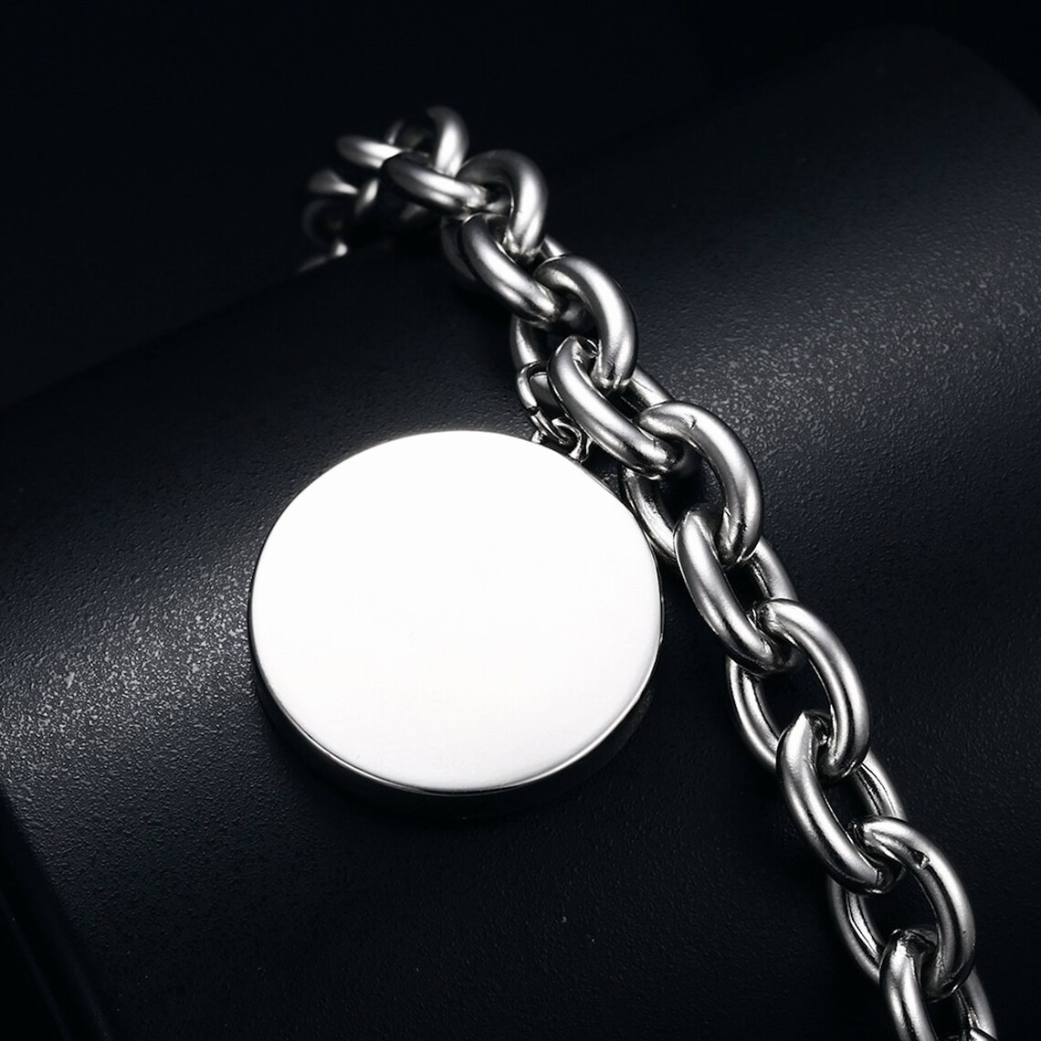 Hip Hop Link Chain Picture Bracelet Custom Photo Bracelet