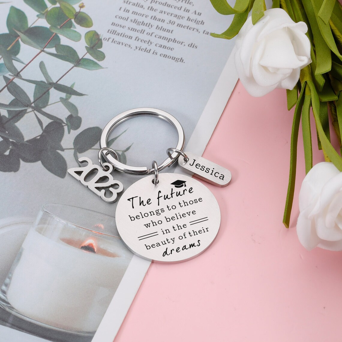 Custom Key Chain Personalized Keychain Gifts For Friend
