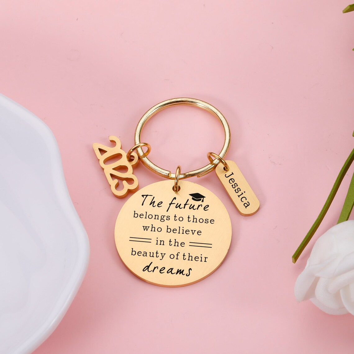 Custom Key Chain Personalized Keychain Gifts For Friend