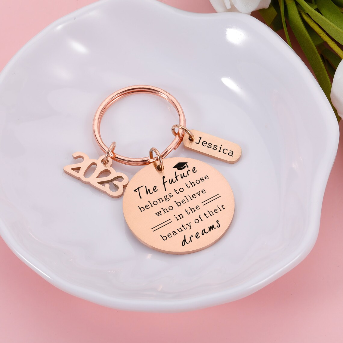 Custom Key Chain Personalized Keychain Gifts For Friend