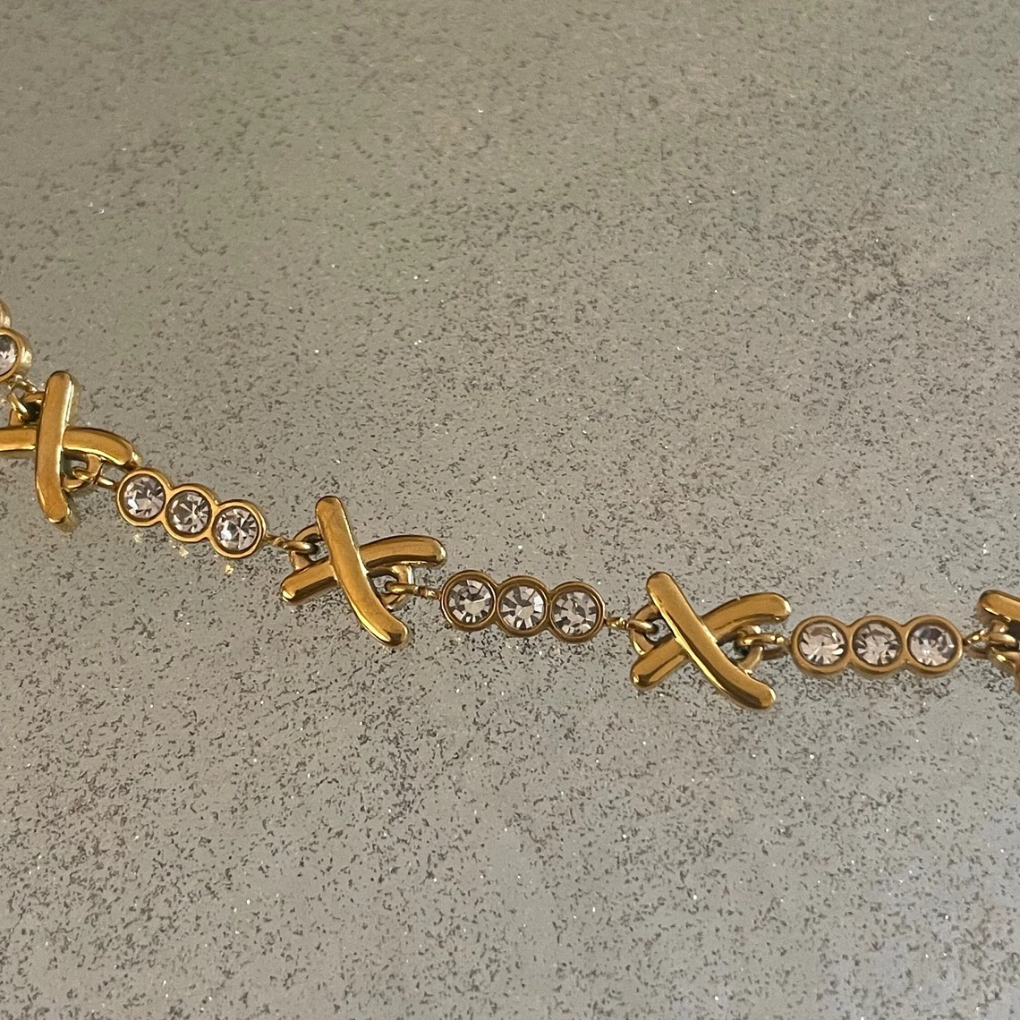 Zirconia Love Island XOXO Choker Necklace -silviax