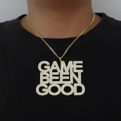 Three Names Custom Necklace Hip Hop Iced Out Pendant Name Necklace -silviax