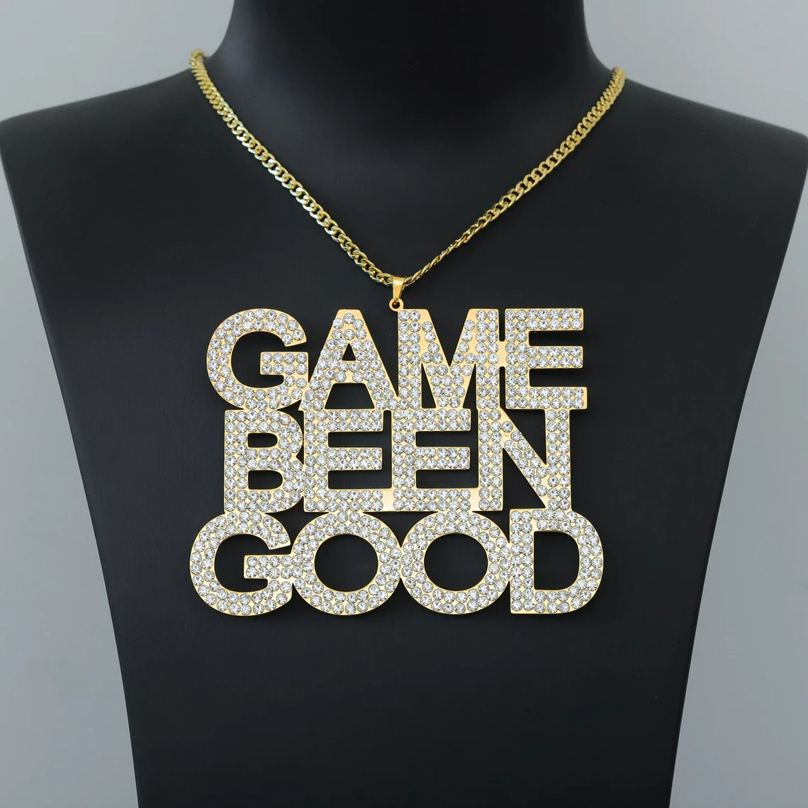 Three Names Custom Necklace Hip Hop Iced Out Pendant Name Necklace -silviax